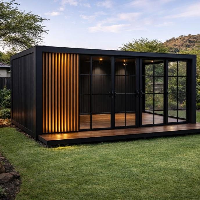 Backyard Entertainment Pod exterior