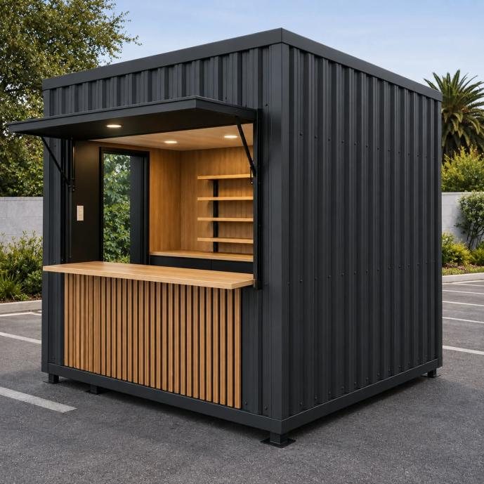 Coffee Shop pod exterior